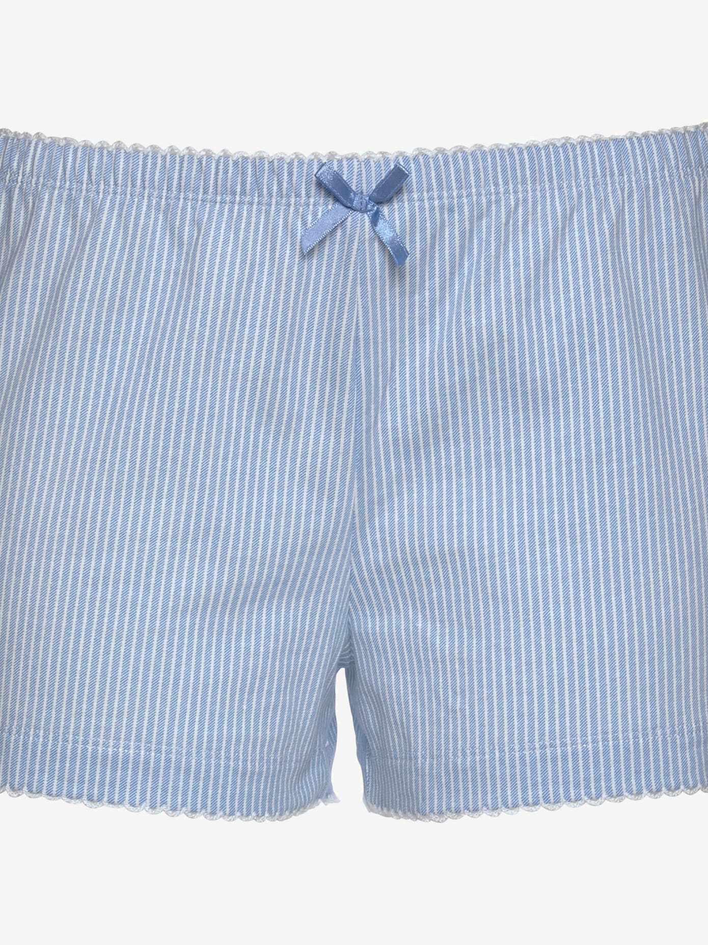 Pyjama court avec rayures discrètes