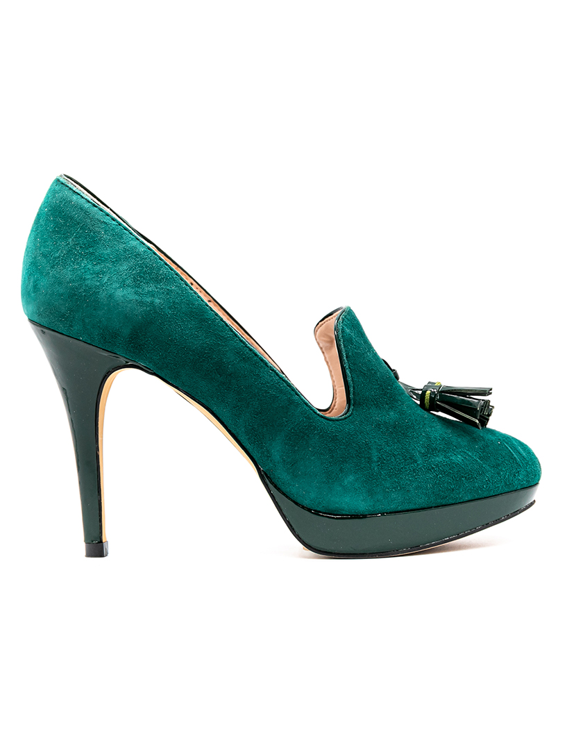 Green High Heels