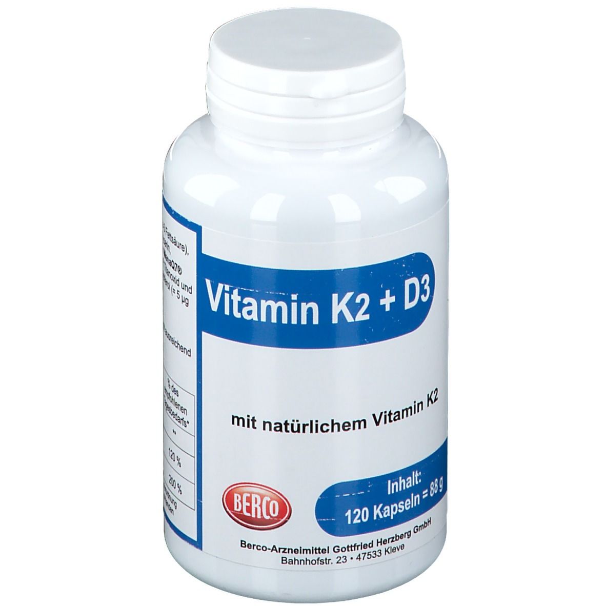 VITAMIN K2 + D3 BERCO