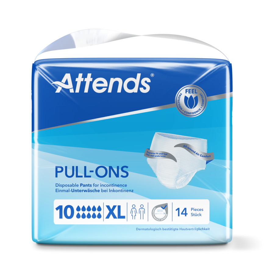 Attends Pull-Ons 10 XL 14 stk