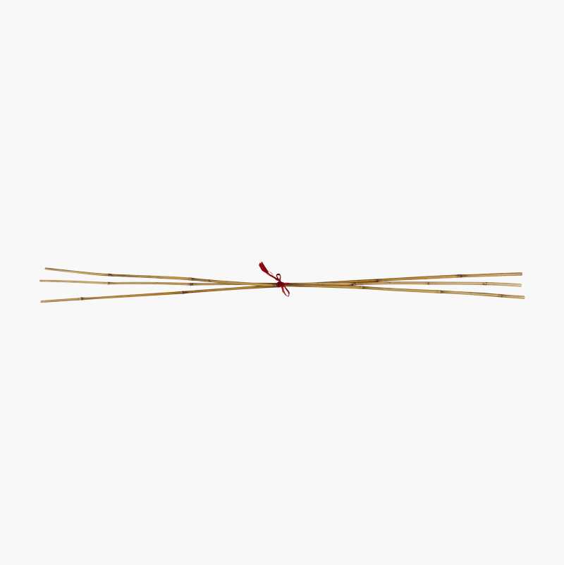 Bambuspinne 1,5 m, 3 stk.