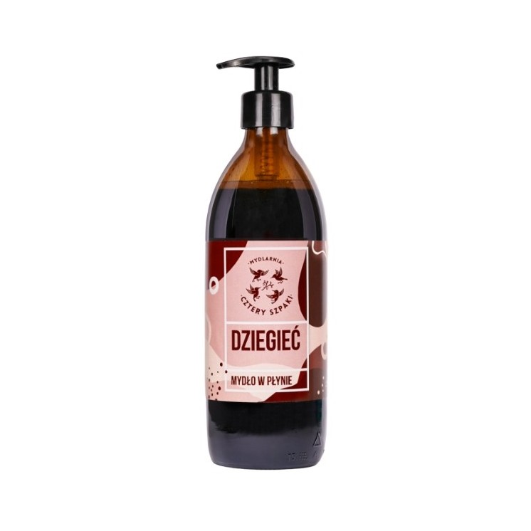 Mydlarnia Cztery Szpaki Flüssigseife Teer 500 ml