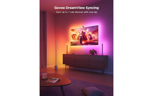 Govee LED-Streifen »T3, 40-50, WiFi, BT, RGBICW« 72 Stk.-flammig