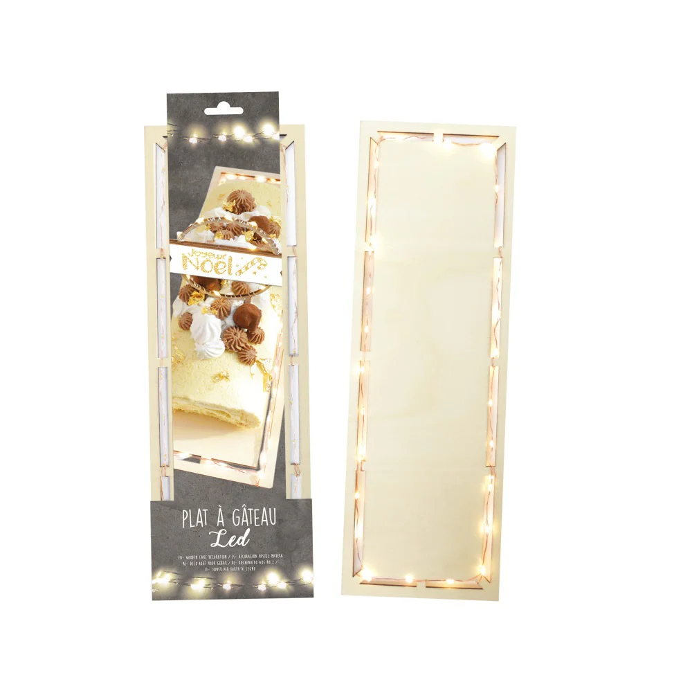 Plat rectangle lumineux LED Scrapcooking