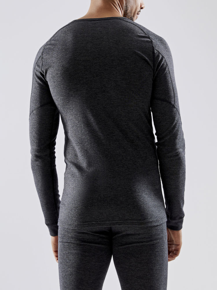 Craft Core Merino Uld LS Tee M Sort