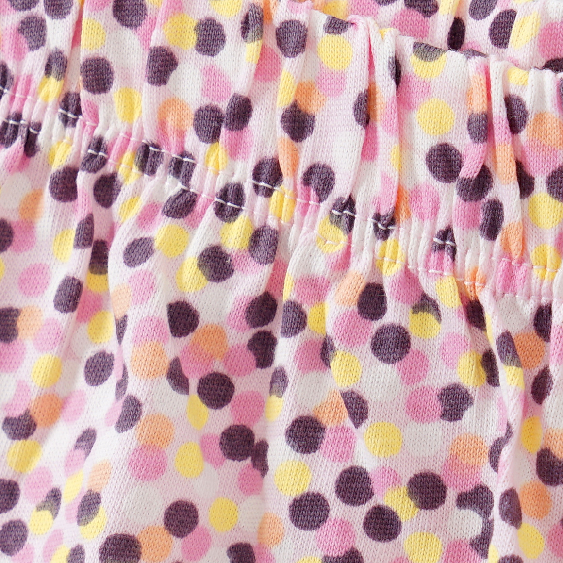 Yigga Mädchen Shorty mit Einhorn-Motiv rosa / gelb / dunkellila