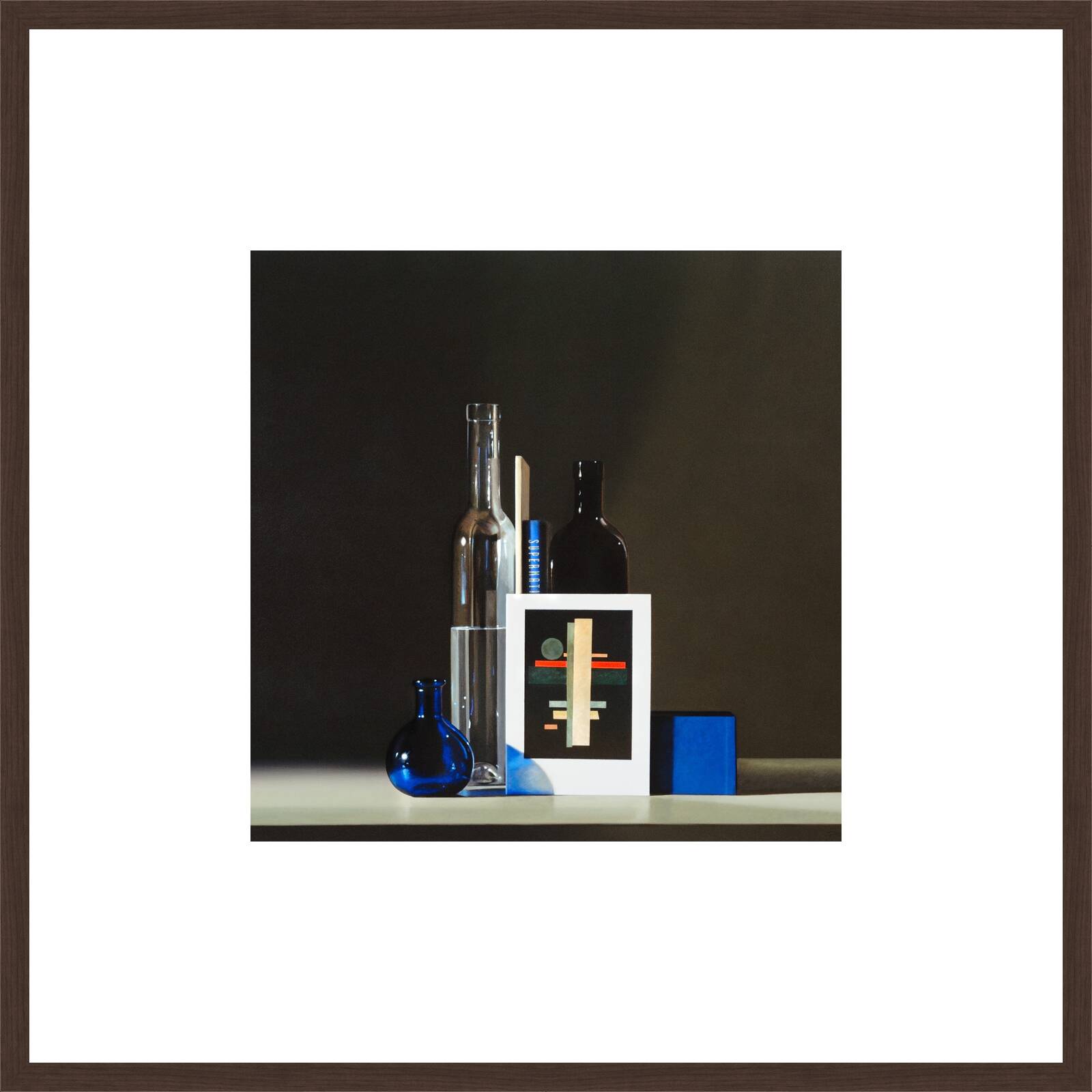 Still life with Ilya Chashnik & Suprematism by Guy Diehl - Limited Edition. Edition of: 200. Signed.