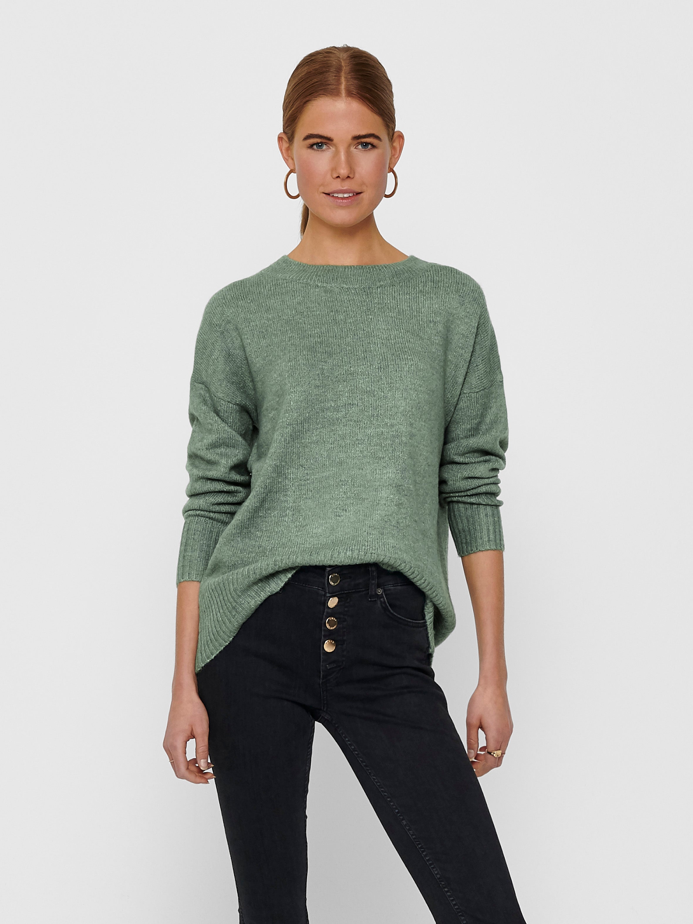 ONLNANJING Strickpullover Balsam Green