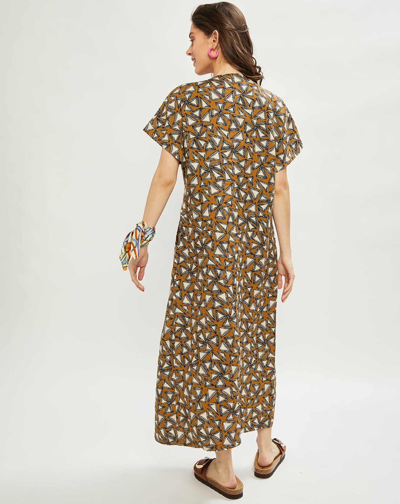 Harris Wilson Robe 100% Lin Claire bergamote