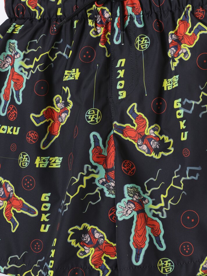 Maiô estampado Dragon Ball - Preto