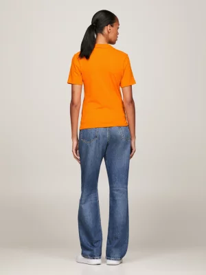 Polo Slim Piqué da Coleção 1985