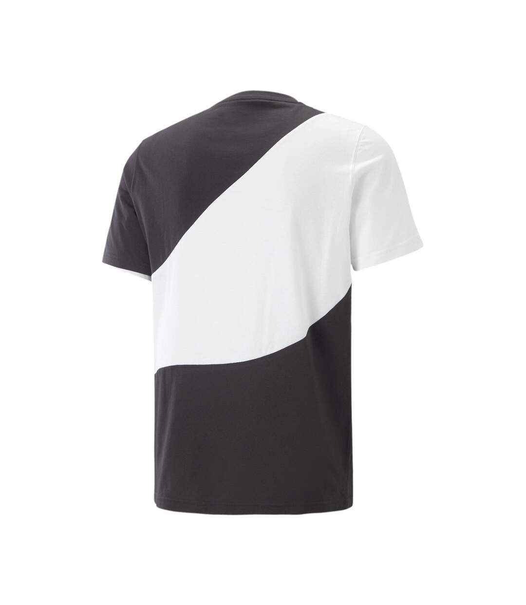 T-shirt Blanc/Noir Homme Puma Power Cat