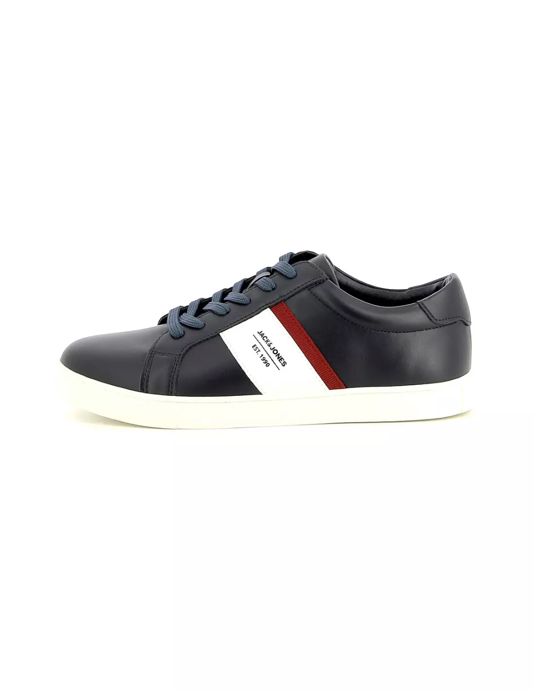 JACK & JONES JFWBANJO - Baskets Navyblazerwhtreddalia