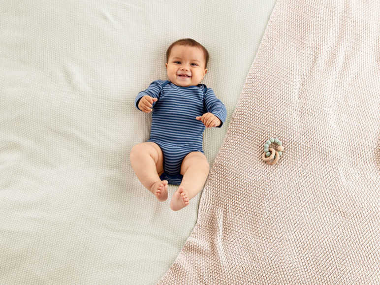 Body's voor babyjongens, set van 2, van bio-katoen
