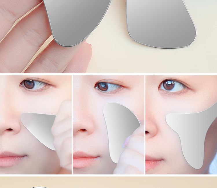 Magic Beauty - Schraapgereedschap van roestvrij staal (verschillende ontwerpen) / Set