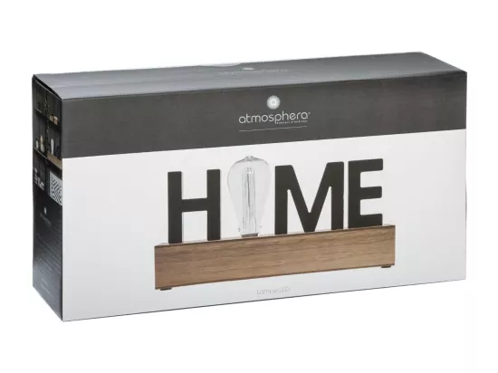 Mot Décoration Led Home Noir - ATMOSPHERA