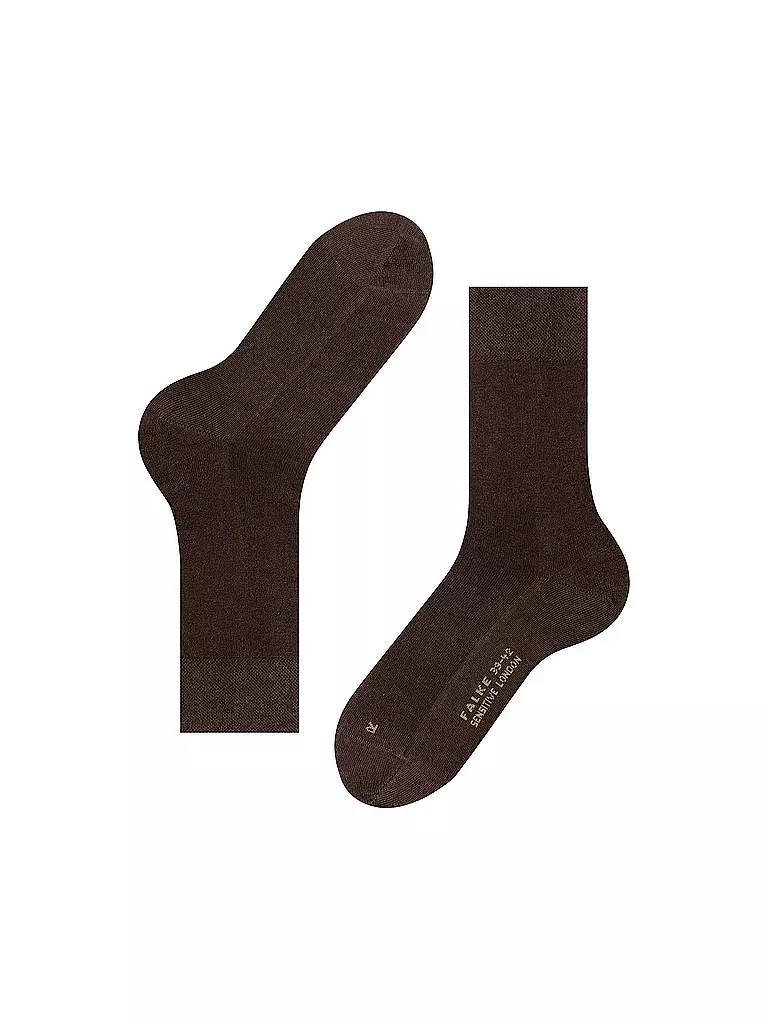 FALKE Herren Socken Sensitive London brown braun