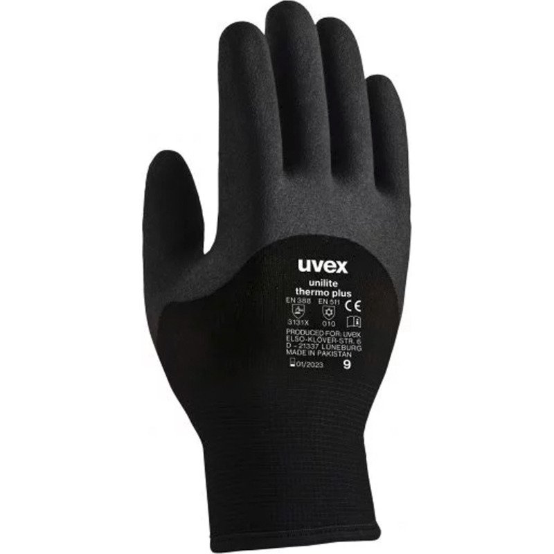 Gants anti-froid Uvex Unilite Thermo plus - La paire