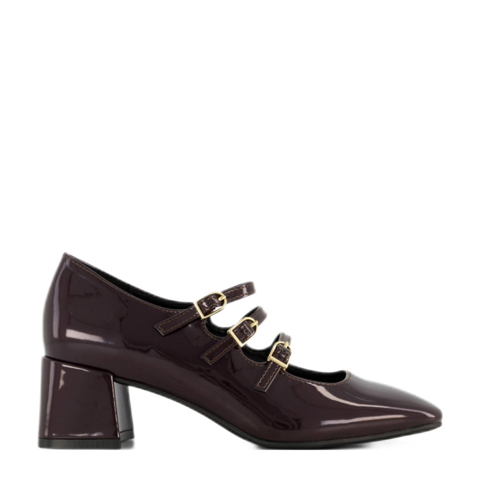 Graceland lak pumps bordeaux