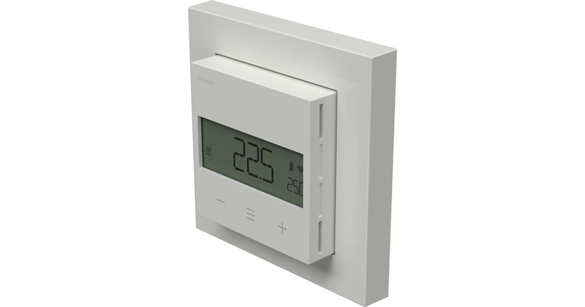heat itZ-Temp3 Z-wave Battery Thermostat  (Wit)