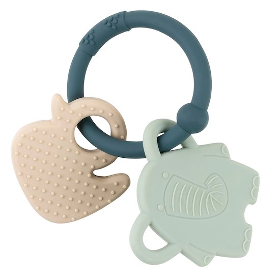 Anneau de dentition silicone   Canard Vert        de               Nattou