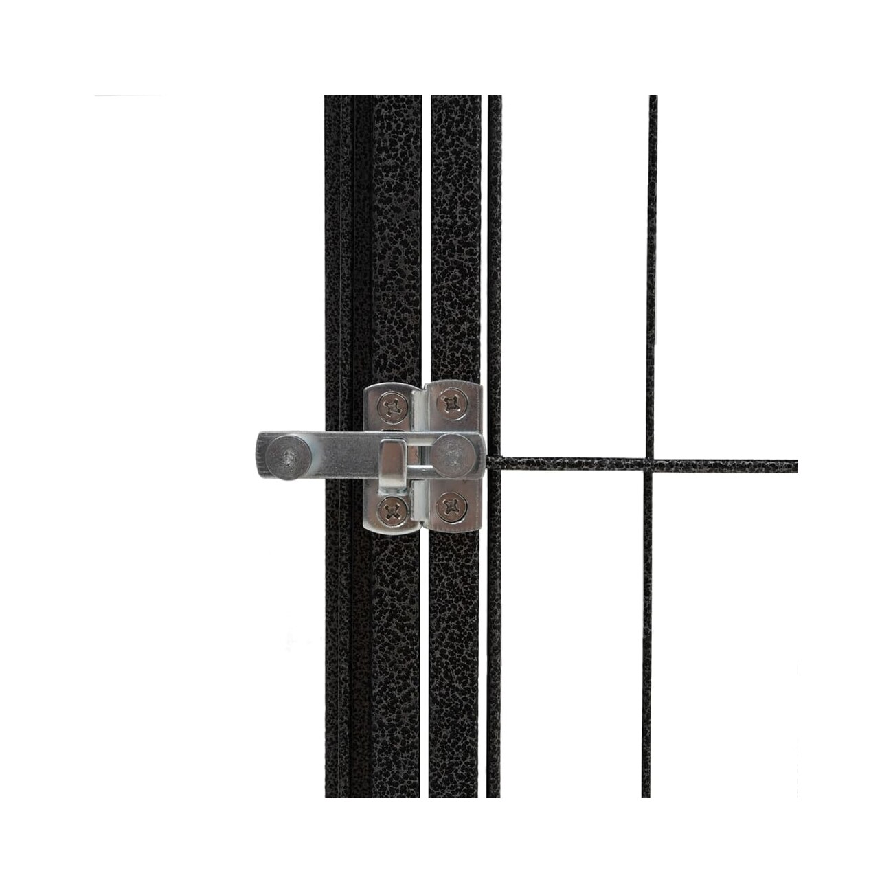 VidaXL Hunde Laufstall / Freilaufgehege mit Unterstand 4 m, 4 m, 50 cm