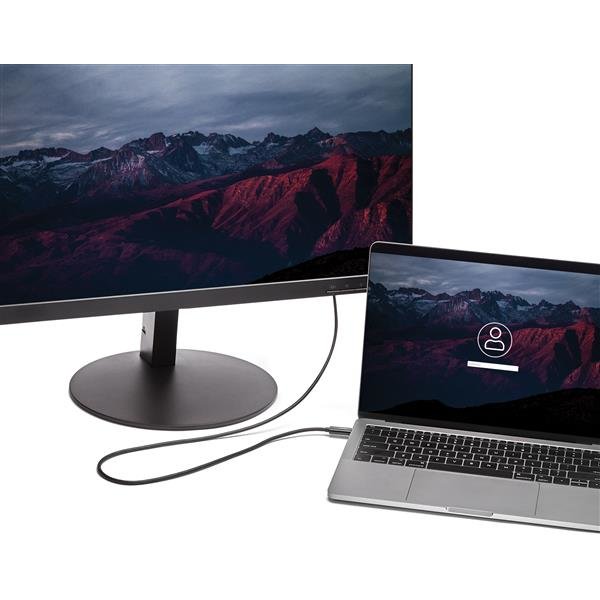 StarTech.com Câble adaptateur USB-C vers HDMI 4K 60 Hz de 2 m - Noir