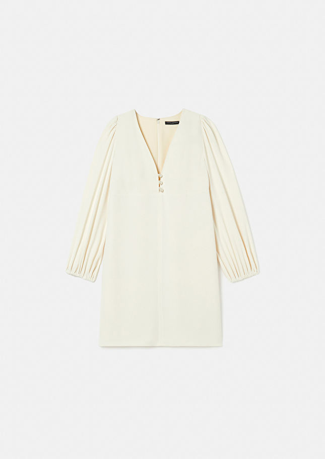 Robe Rolisécrue en crêpe