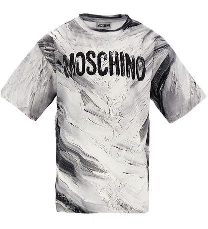 Moschino T-Shirt - Optical White/Gr?