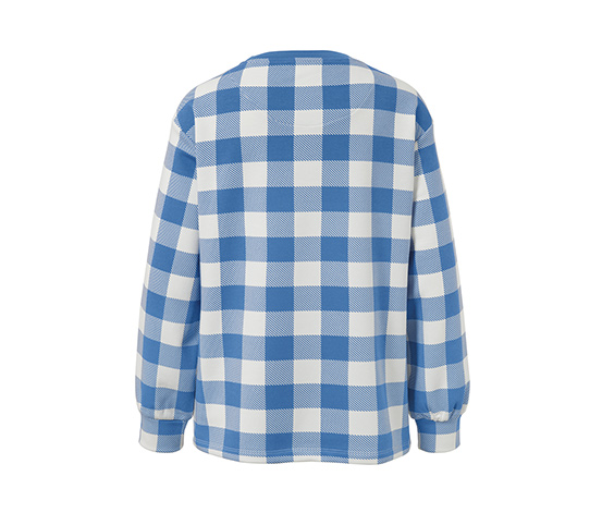 Kariertes Sweatshirt