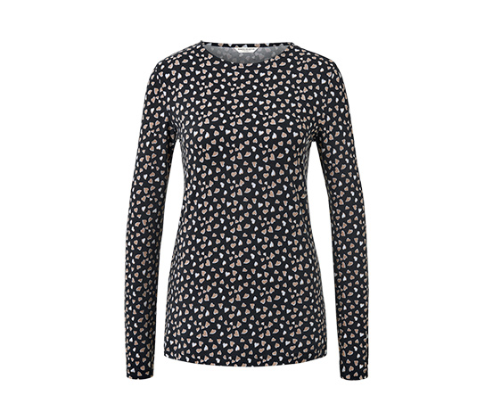 Langarmshirt mit Alloverprint