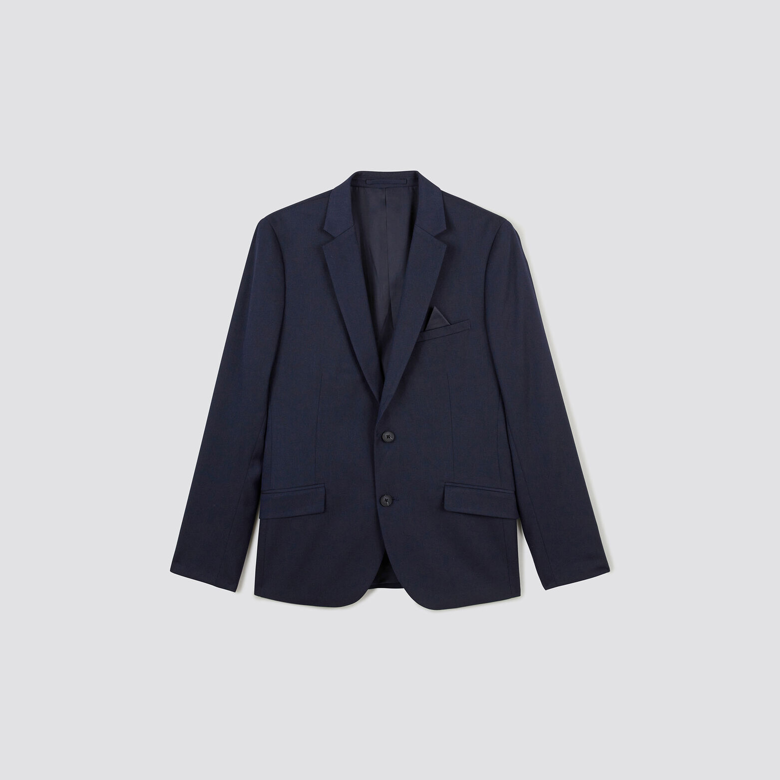 Veste de costume slim Bleu foncé