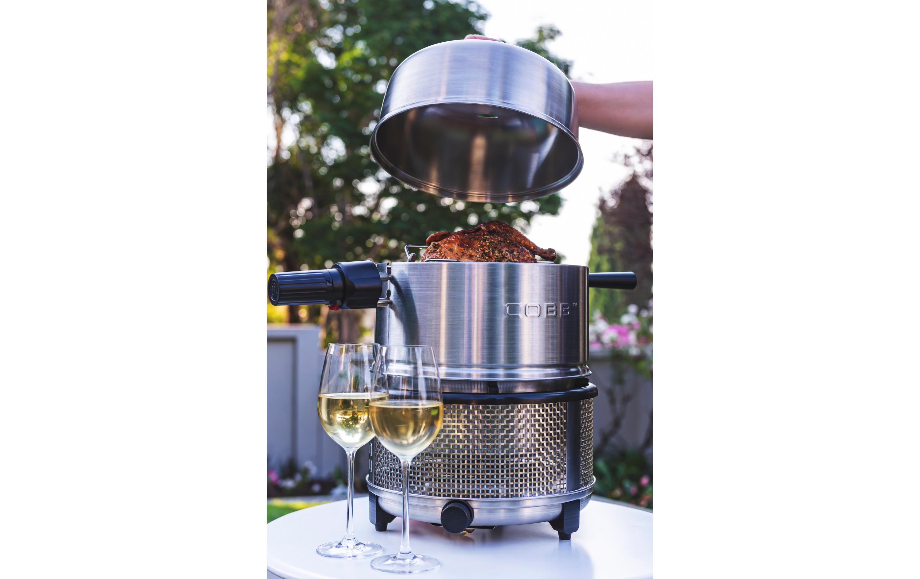 Deckelverlängerung Rotisserie PremierDrehspiess für den Cobb Grill