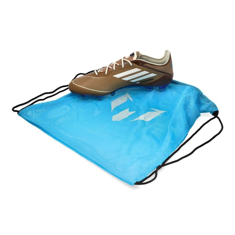 adidas F50 Messi X Bad Bunny Elite FG - Cardboard/Blanc/Turquoise ÉDITION LIMITÉE