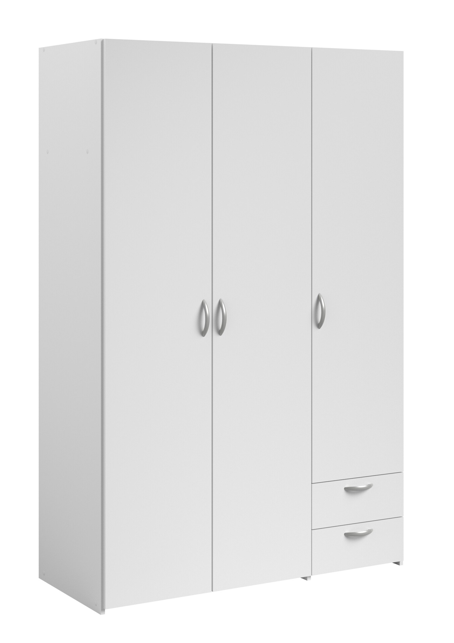 Parisot Kleiderschrank 3-türig Daily 2 Weiß