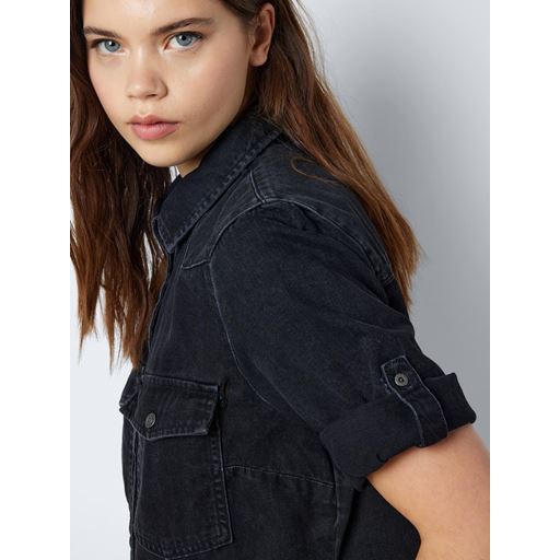 Noisy May New Signe Denimkjole, Black, XS