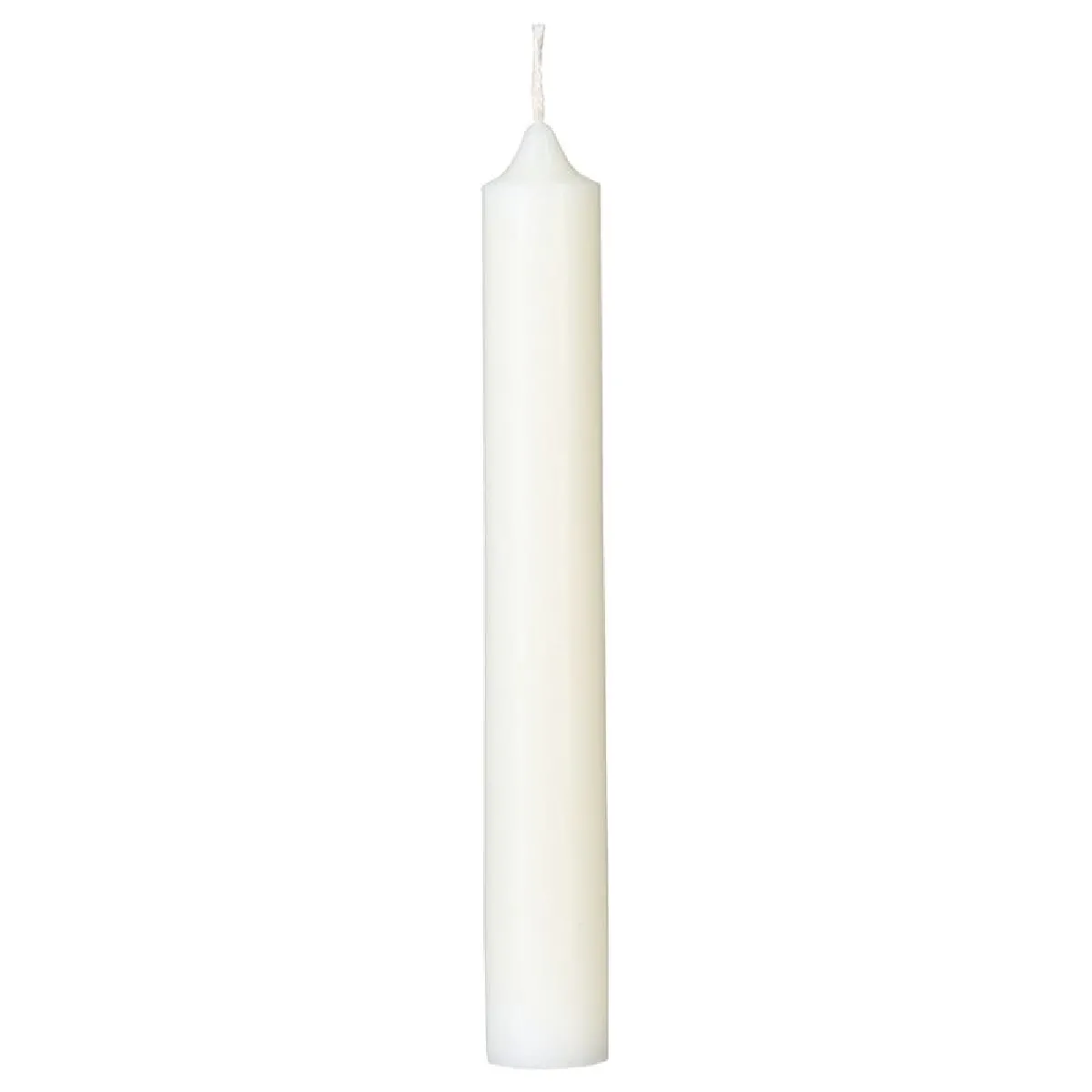 But Bougie cierge H. 16 cm HUGO - Ivoire