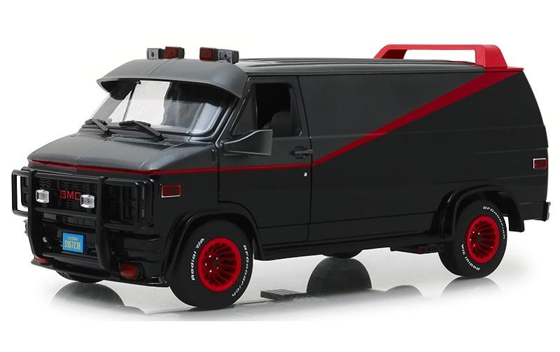 GMC Vandura 1983 A-Team 1:18<br>A-Team Van 1983 GMC Vandura Sammlermodell