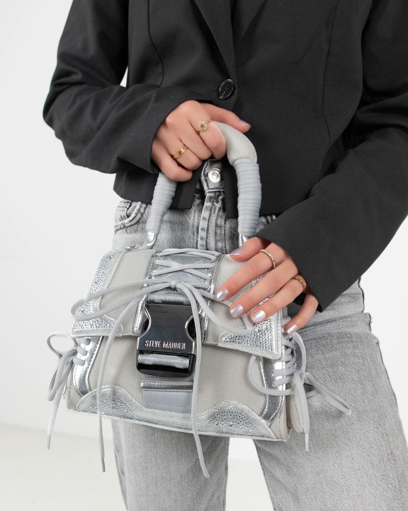 Steve Madden B-Diego Handtas  - zilver