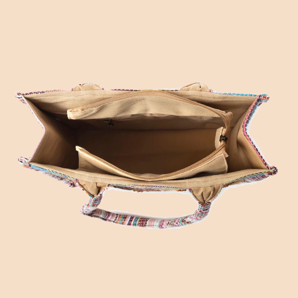Myra Bag Tote Bag Prairie Sunflower Festival