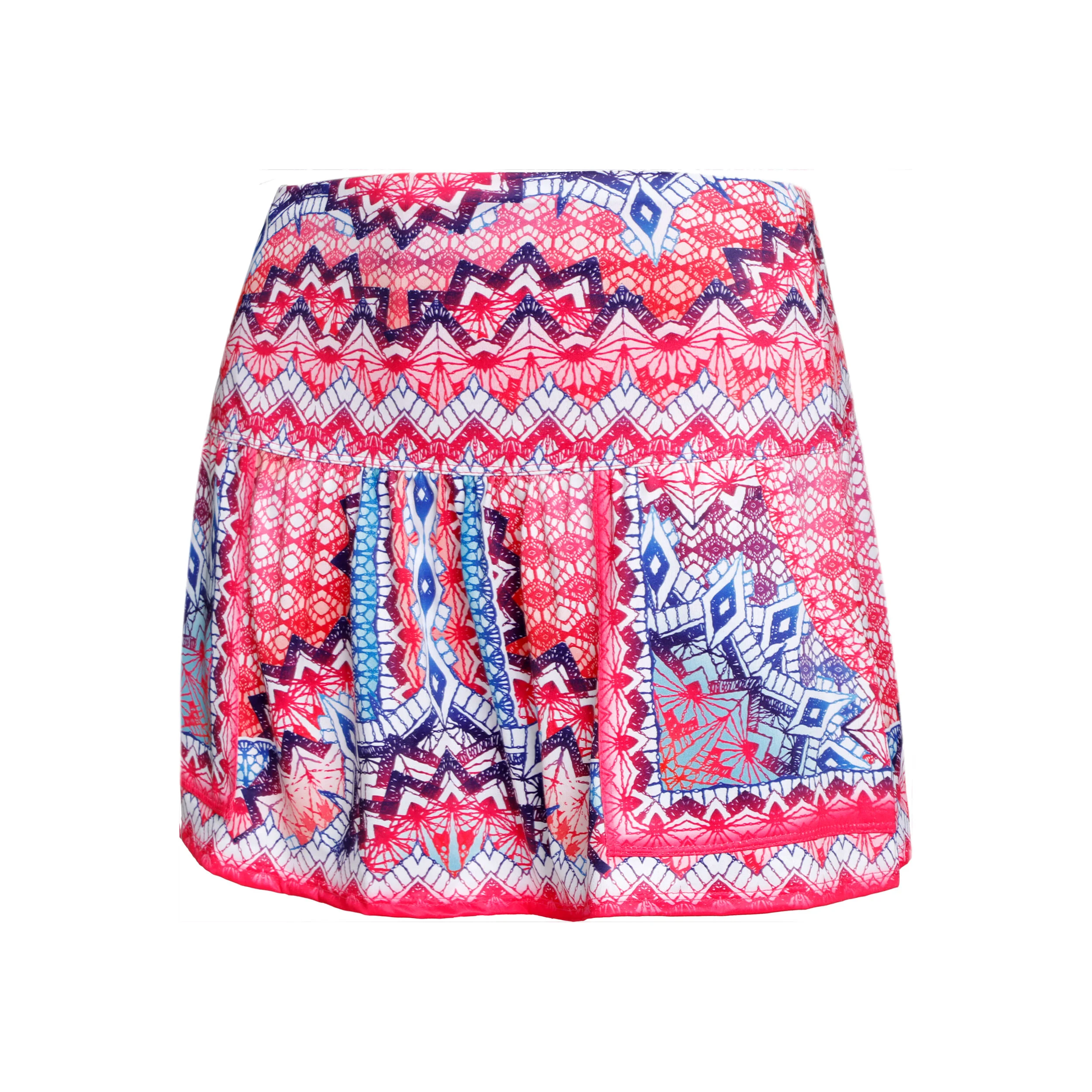 Lucky in Love Long Meridian Pocket Jupe Edition Spéciale Femmes - Multicouleur