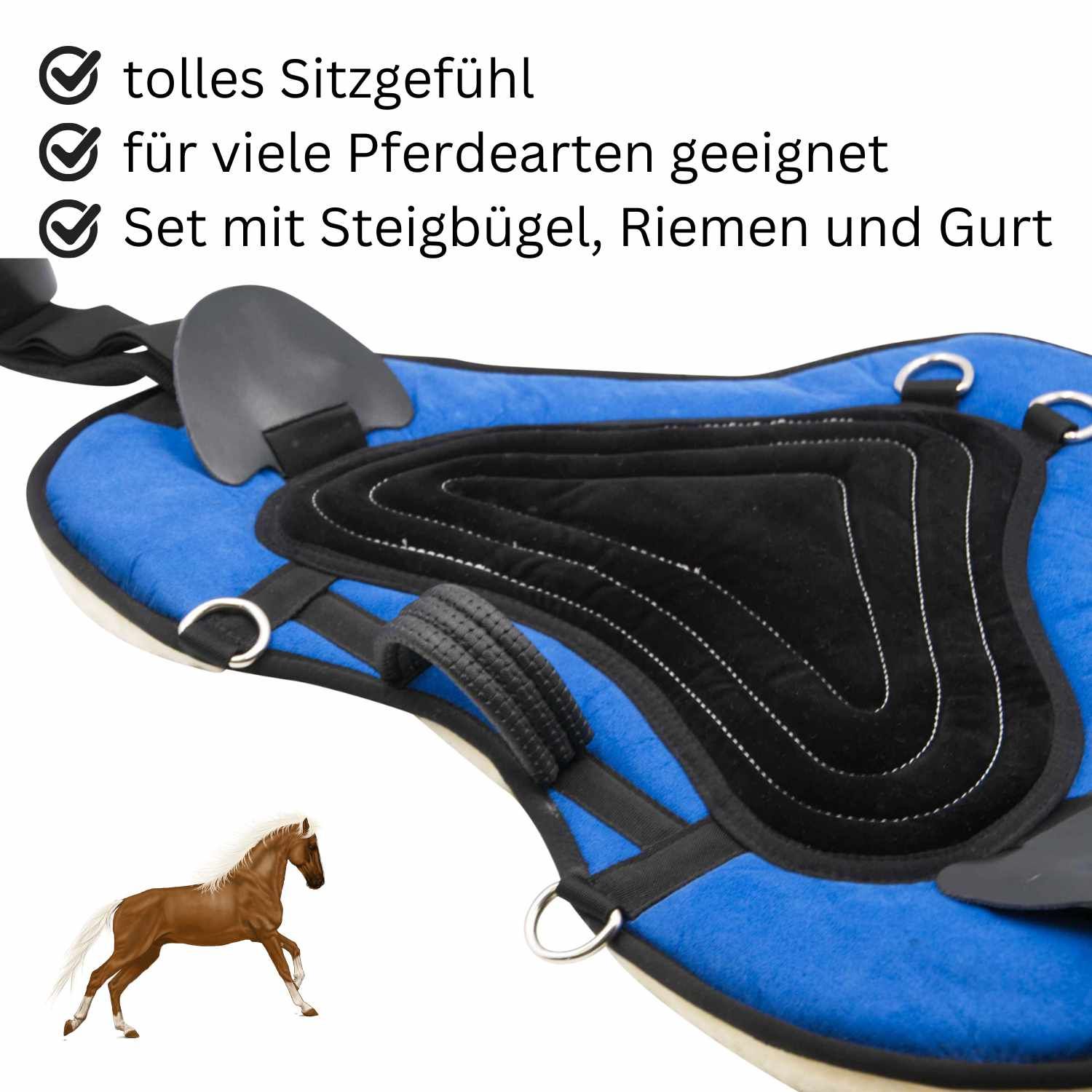 AMKA Soft Seat Bareback Pad