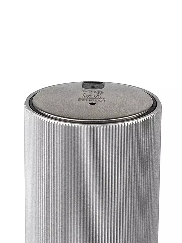PEUGEOT Elektrischer Korkenzieher Line Reverse 21cm Alu silber