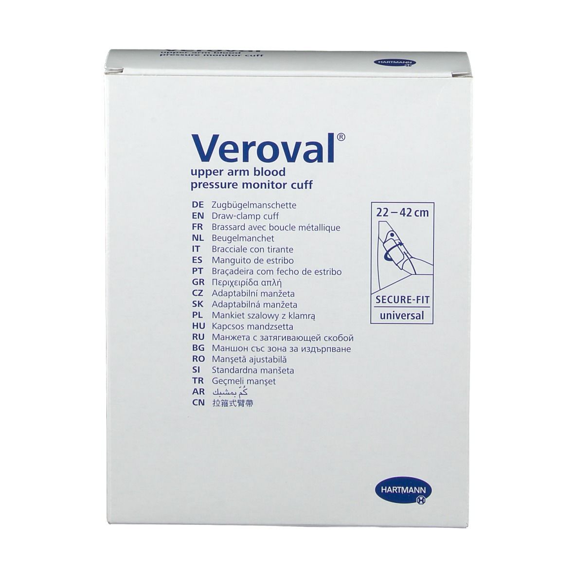 Veroval® Oberarm-Blutdruckmessgerät Manschette