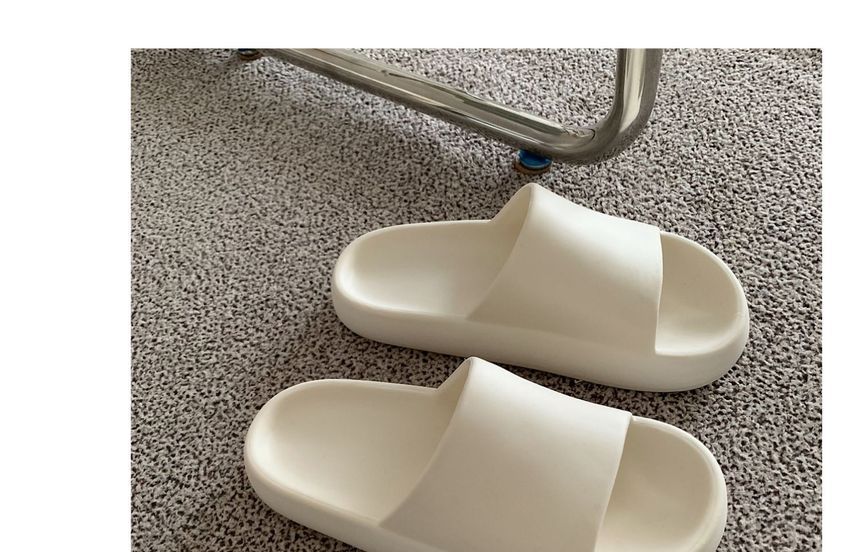 Honkizz - Effen platform pantoffels voor thuis