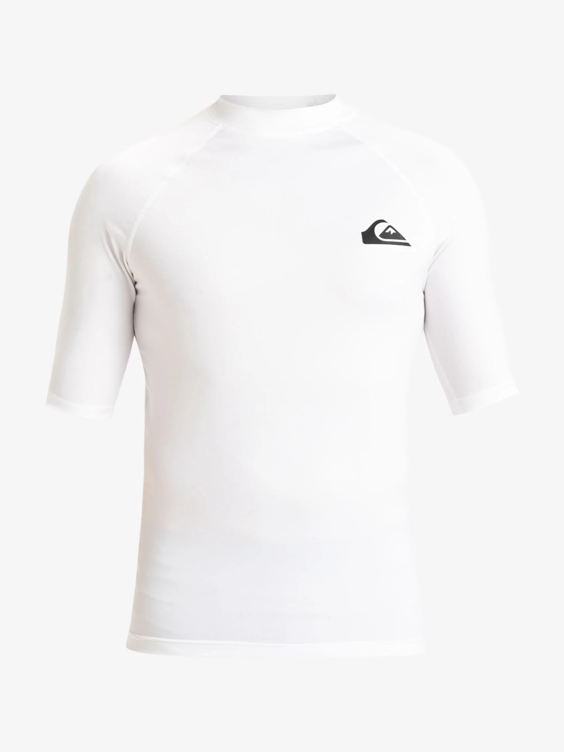 Wit - Quiksilver UPF50 uv-werend hemdje met korte mouwen