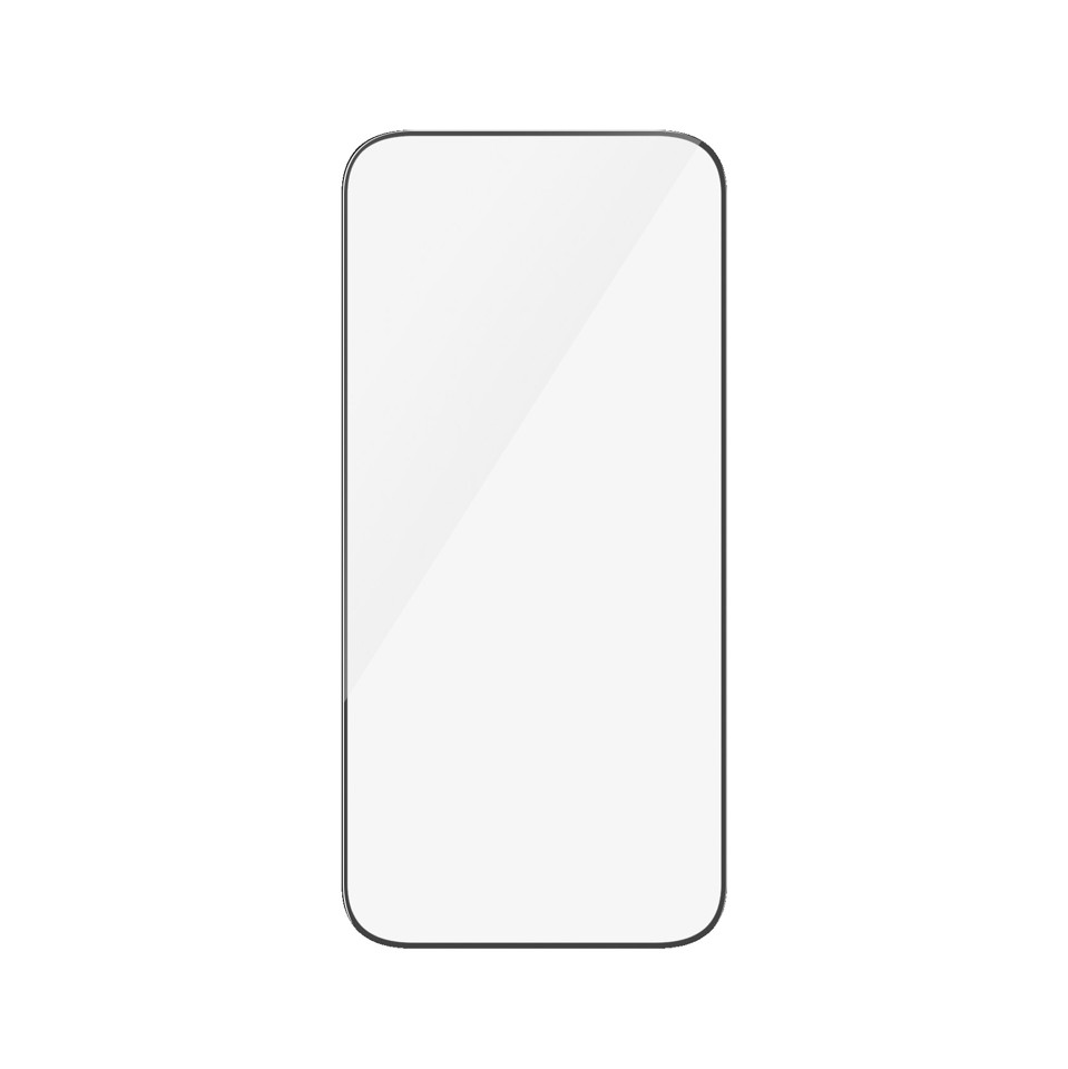 PanzerGlass - Skærmbeskyttelse iPhone 15 Pro - Ultra-Wide Fit m. EasyAligner