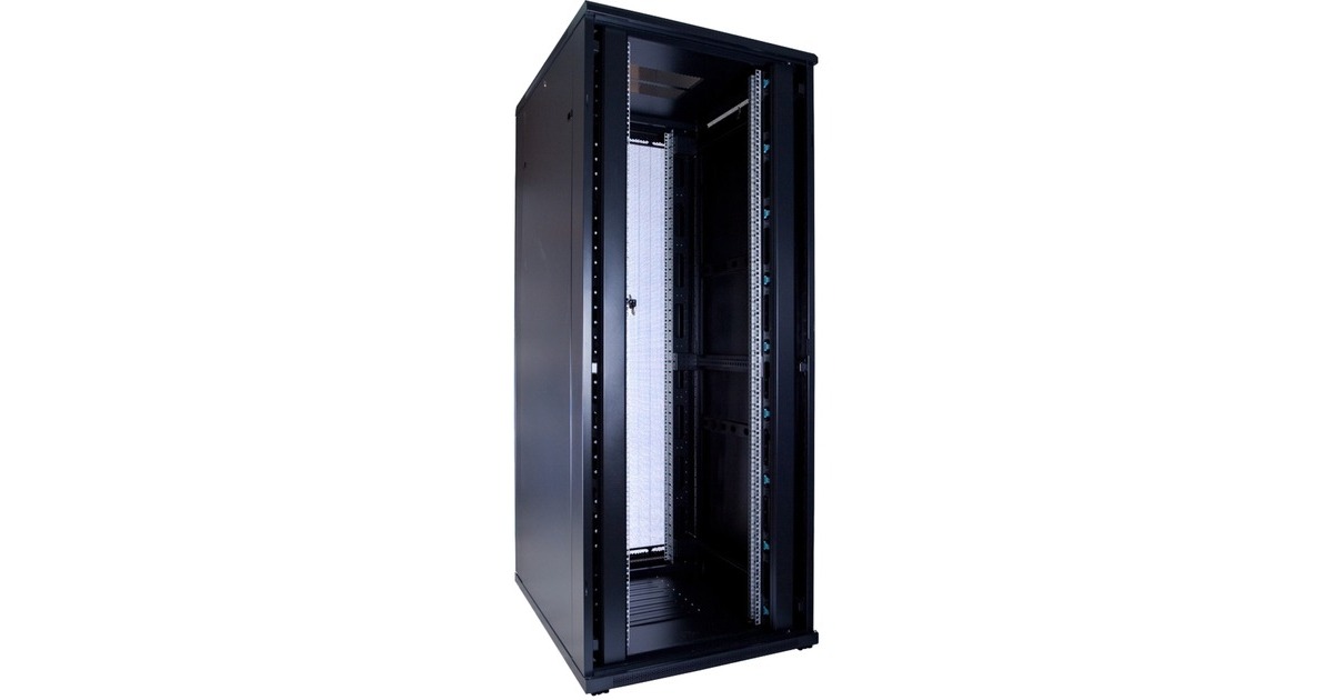 DSI42U serverkast met geperforeerde deur - DS8042PP server rack  (Zwart, 800 x 1000 x 2000mm)