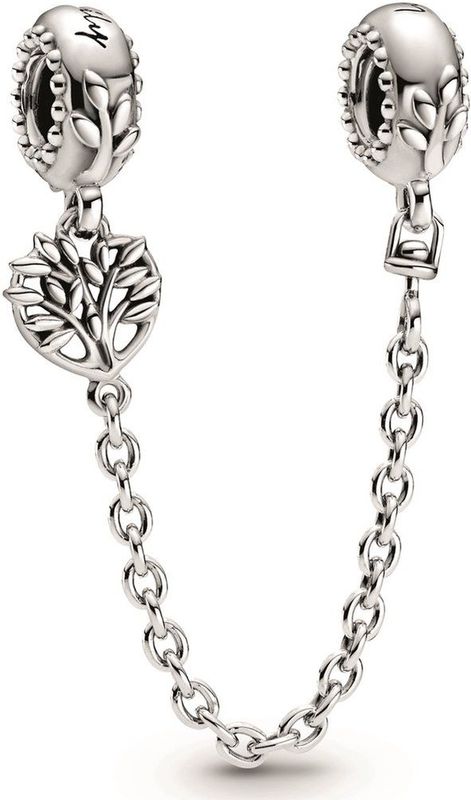 Pandora - Heart Family Tree Clip - Veiligheidsketting