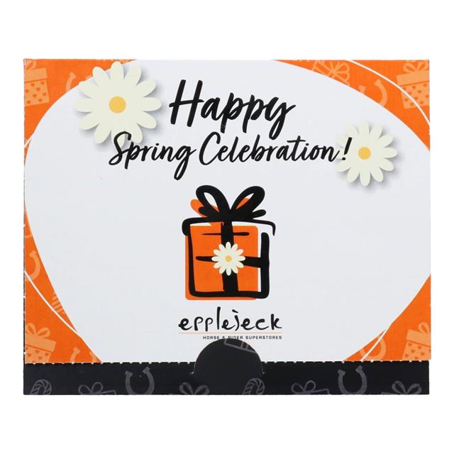 Cadeaubon Hoesje Happy Spring Celebration Belgie